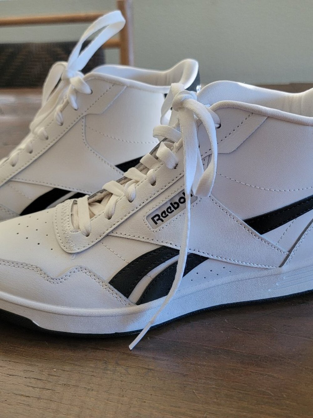 Women's size 8 Reebok Leather High Tops New